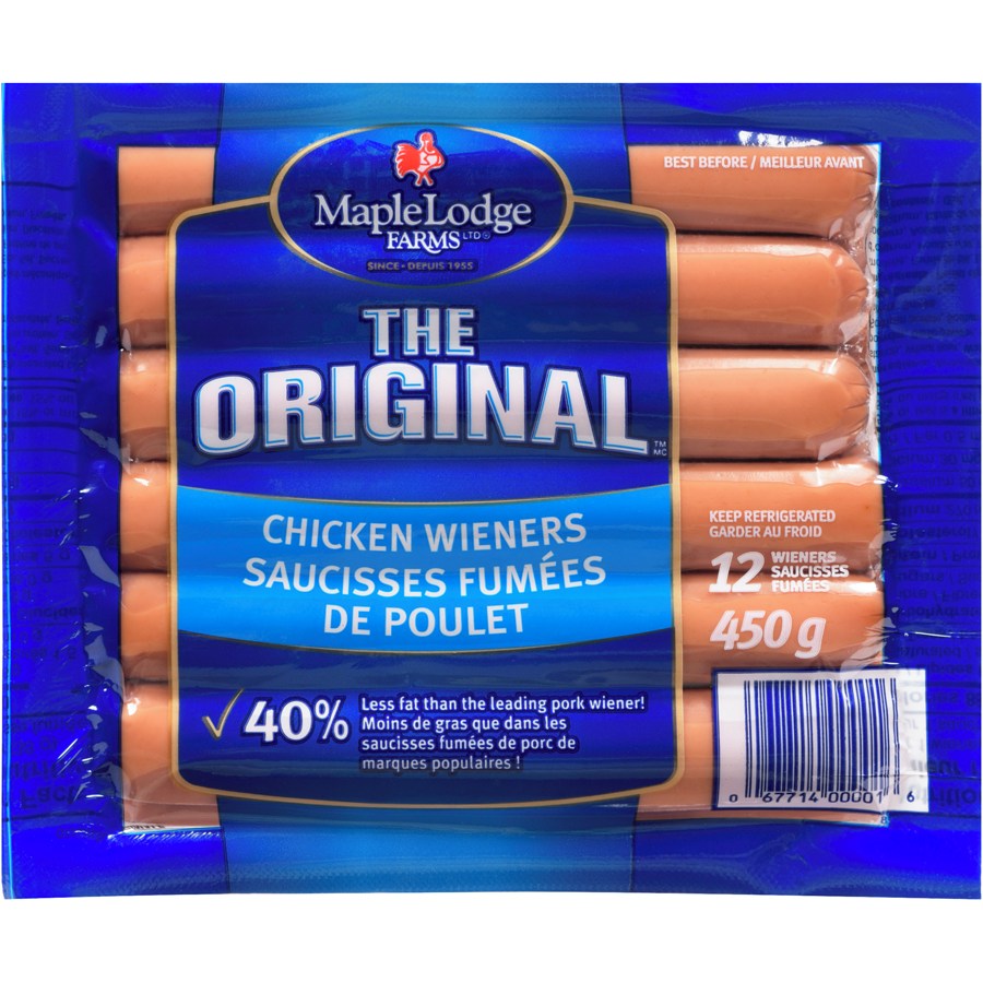 Saucisses de poulet